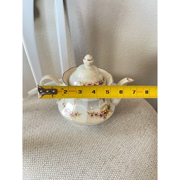 Vintage Floral Teapot Tea  Pot  2 Cups - Picture 8 of 9